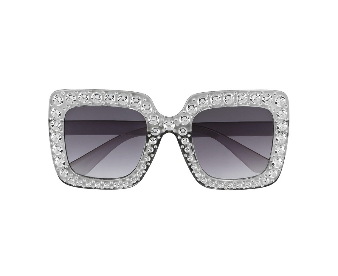 Set Disco (diadem, party glasses, necklace, ring and earrings)